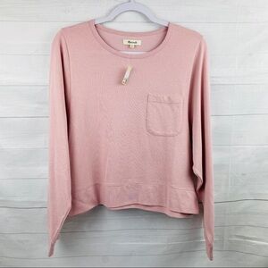 Madewell | Light Pink long sleeve Top